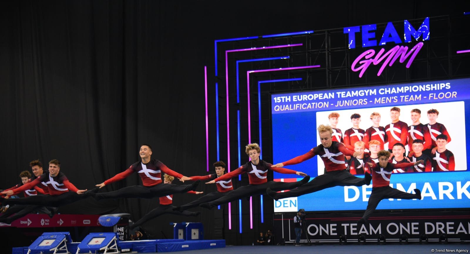 Azerbaijan's Baku debuts hosting of European TeamGym Championship (PHOTO)