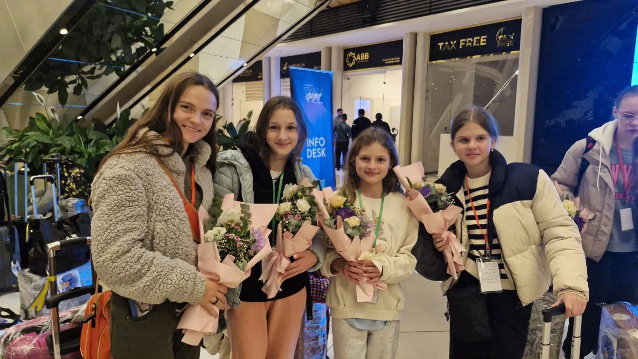 Azerbaijan welcomes group of children from Ukraine for rehabilitation purposes