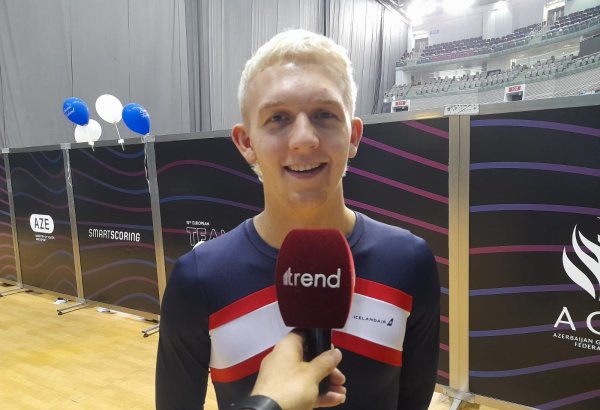 Baku National Gymnastics Arena's conditions allow for effective training - Icelandic athlete