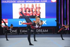 European TeamGym Championships keep running in Azerbaijan's Baku (PHOTO)