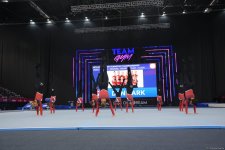 European TeamGym Championships keep running in Azerbaijan's Baku (PHOTO)