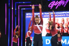 European TeamGym Championships keep running in Azerbaijan's Baku (PHOTO)