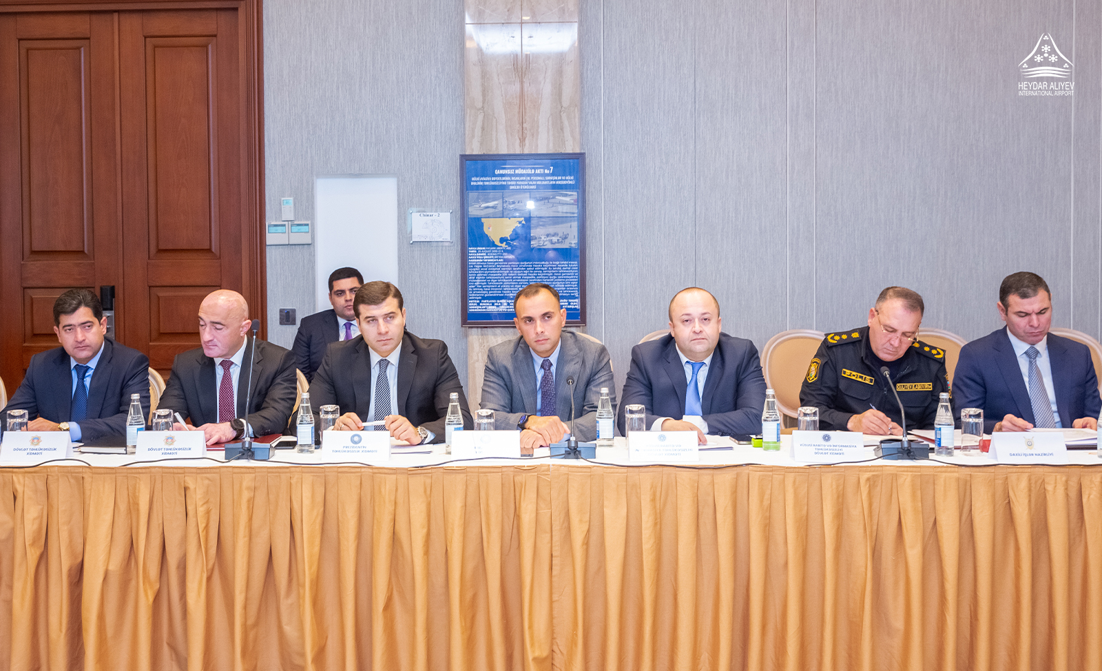 Strengthening of security measures is discussed at Heydar Aliyev International Airport (PHOTO)