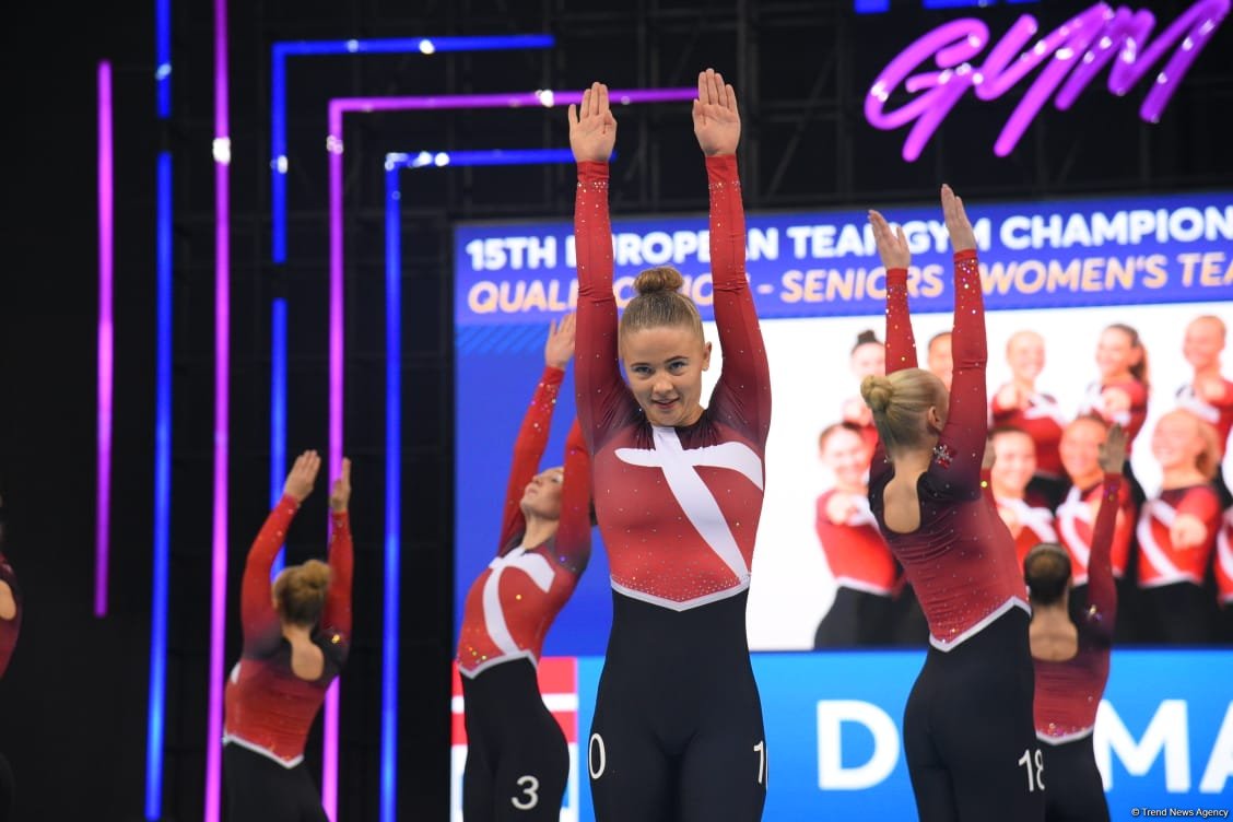 European TeamGym Championships keep running in Azerbaijan's Baku (PHOTO)