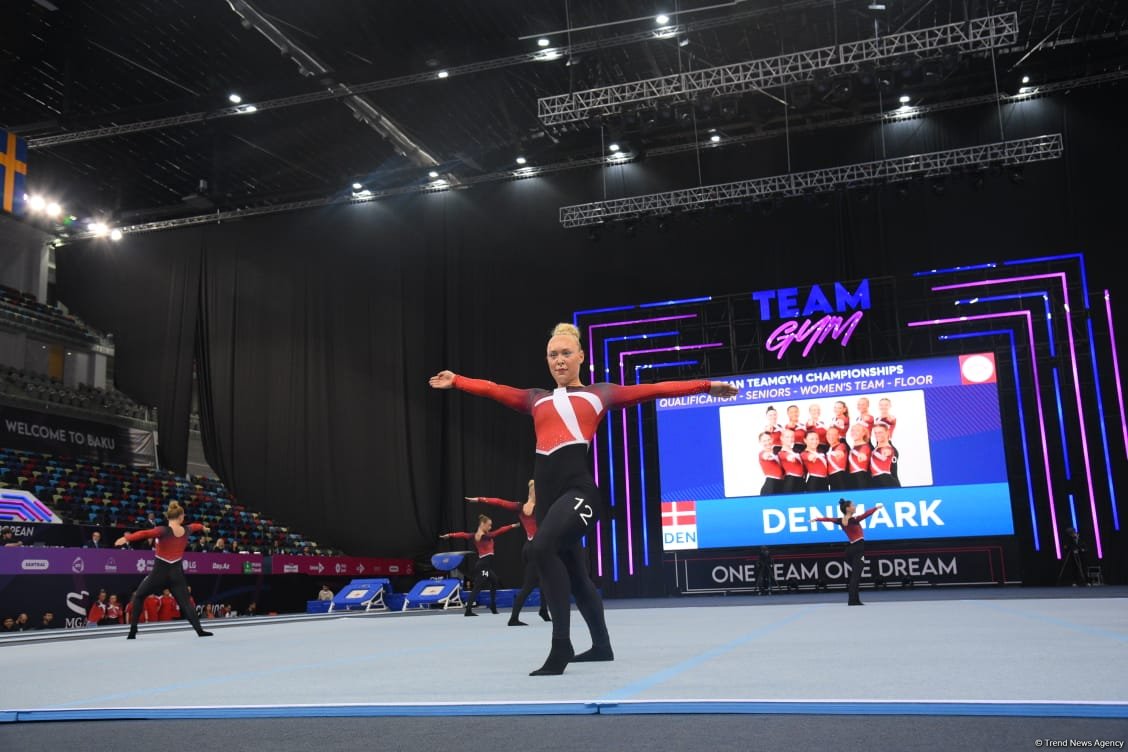 European TeamGym Championships keep running in Azerbaijan's Baku (PHOTO)