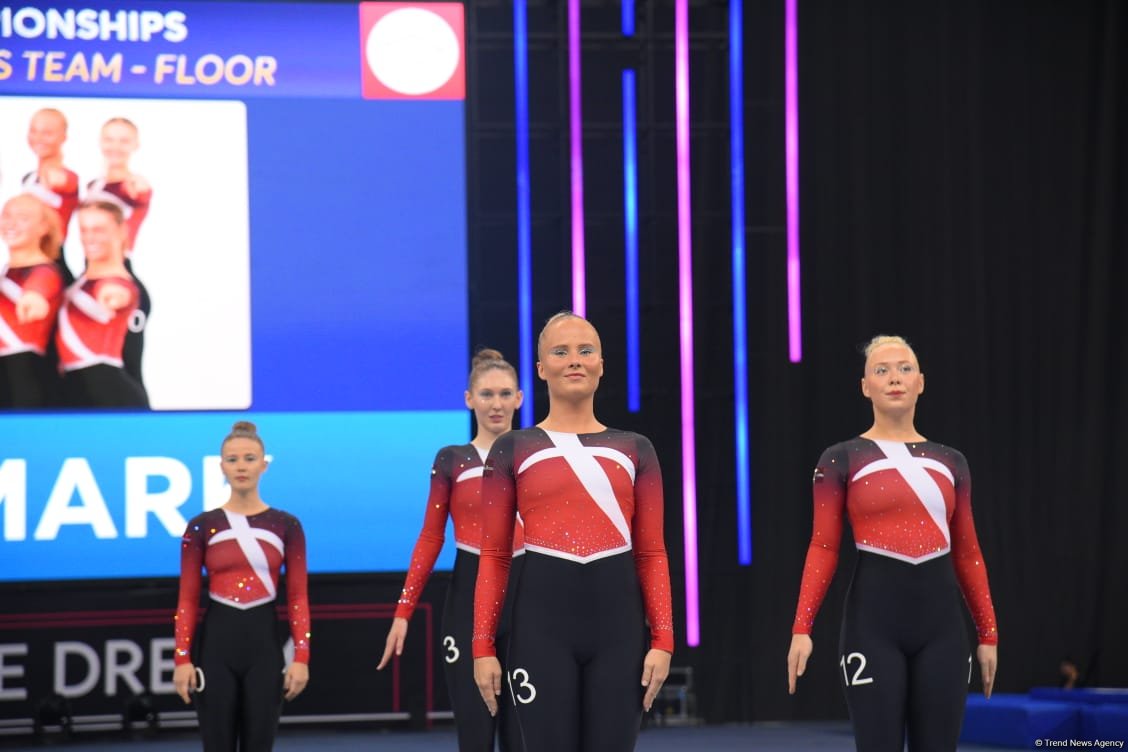 European TeamGym Championships keep running in Azerbaijan's Baku (PHOTO)