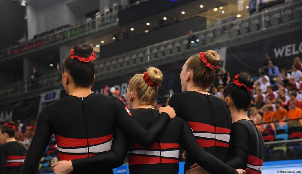 European TeamGym Championships keep running in Azerbaijan's Baku (PHOTO)