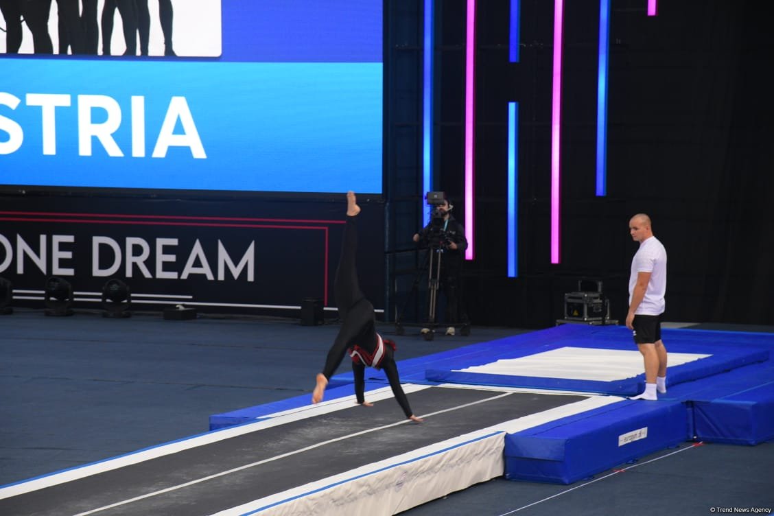 European TeamGym Championships keep running in Azerbaijan's Baku (PHOTO)
