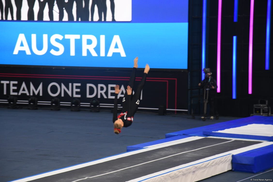 European TeamGym Championships keep running in Azerbaijan's Baku (PHOTO)
