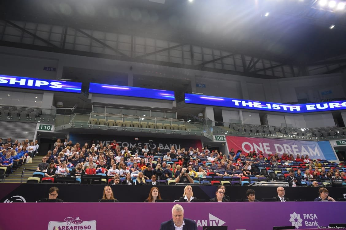 European TeamGym Championships keep running in Azerbaijan's Baku (PHOTO)