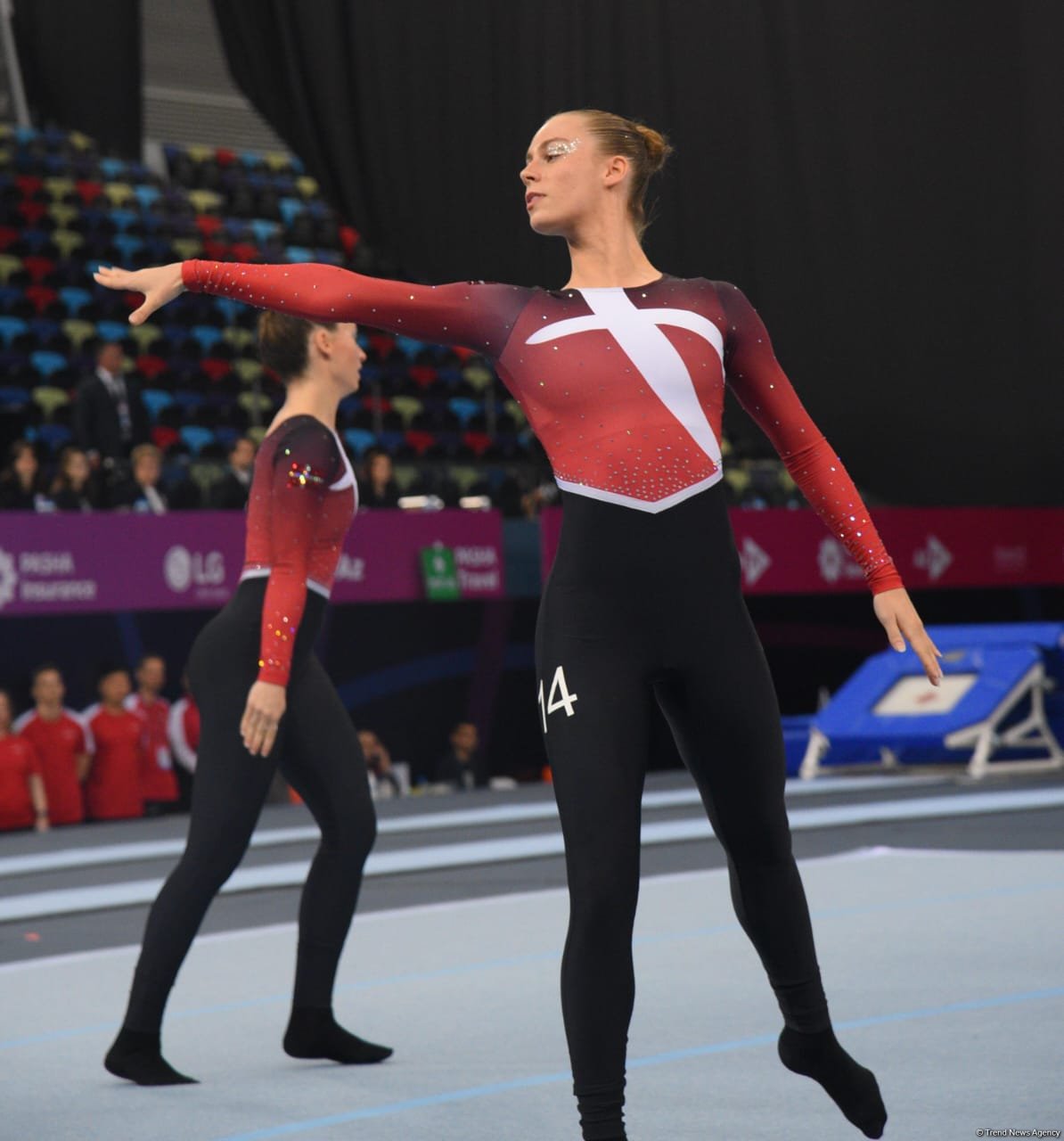 European TeamGym Championships keep running in Azerbaijan's Baku (PHOTO)