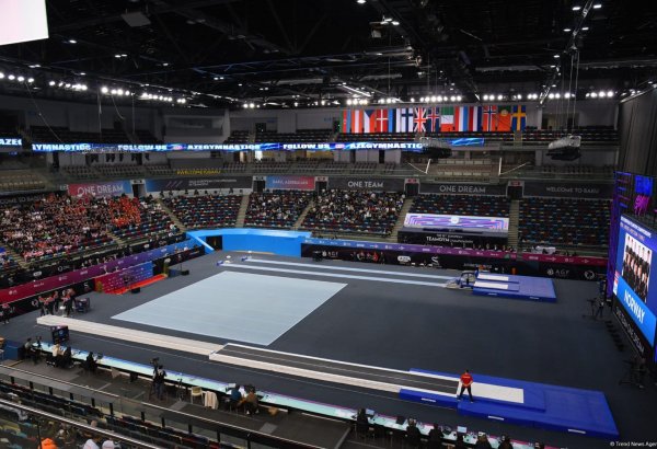 Third day of European TeamGym Championship kicks off in Azerbaijan's Baku (PHOTO)