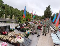 Azerbaijan Army holds several events on occasion of Day of Restoration of Independence (PHOTO)