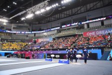 Third day of European TeamGym Championship kicks off in Azerbaijan's Baku (PHOTO)