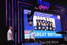 Third day of European TeamGym Championship kicks off in Azerbaijan's Baku (PHOTO)