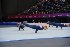 Third day of European TeamGym Championship kicks off in Azerbaijan's Baku (PHOTO)