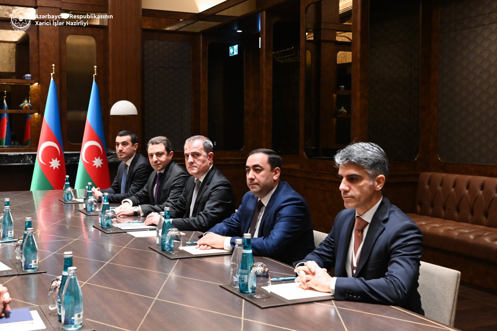 Azerbaijani, Armenian foreign ministers conclude talks in Türkiye's Istanbul (PHOTO)