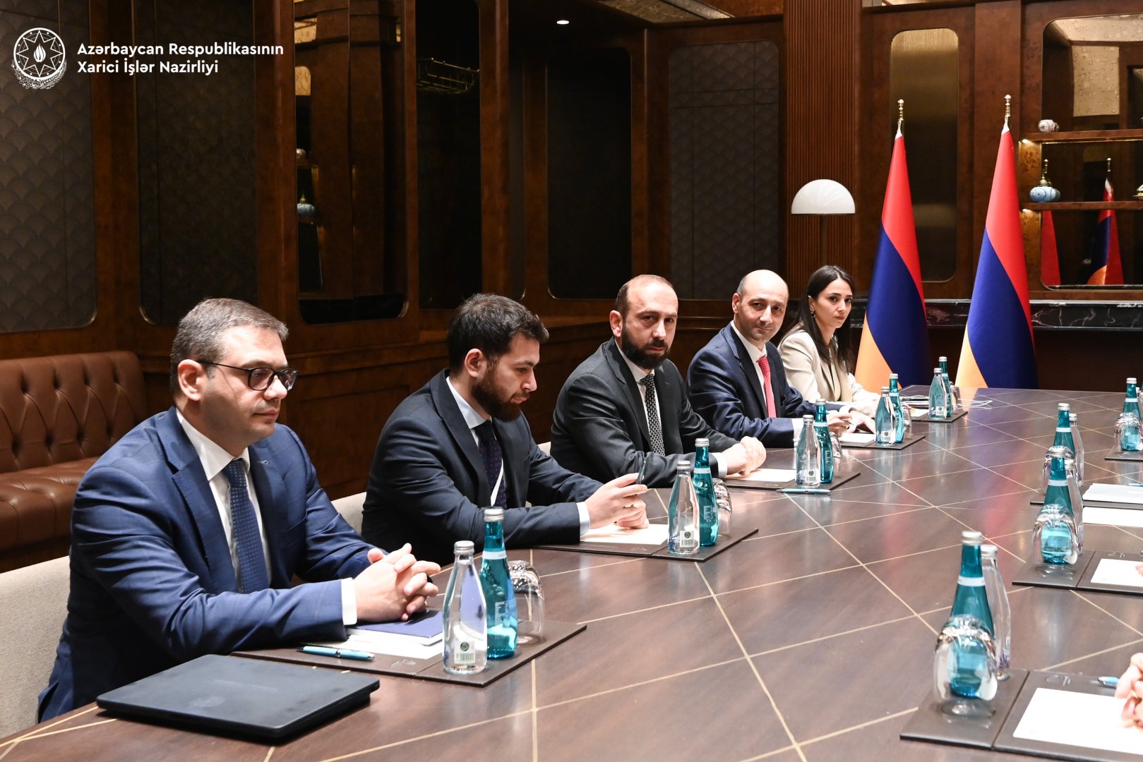 Azerbaijani, Armenian foreign ministers conclude talks in Türkiye's Istanbul (PHOTO)