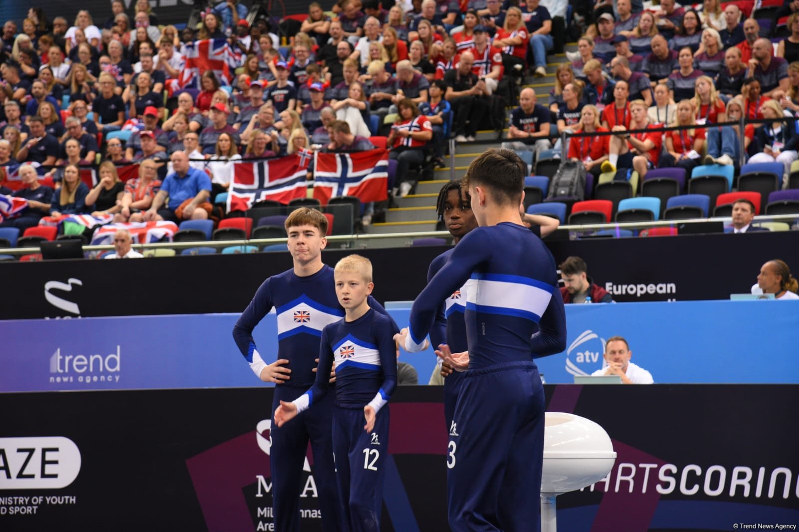 Third day of European TeamGym Championship kicks off in Azerbaijan's Baku (PHOTO)