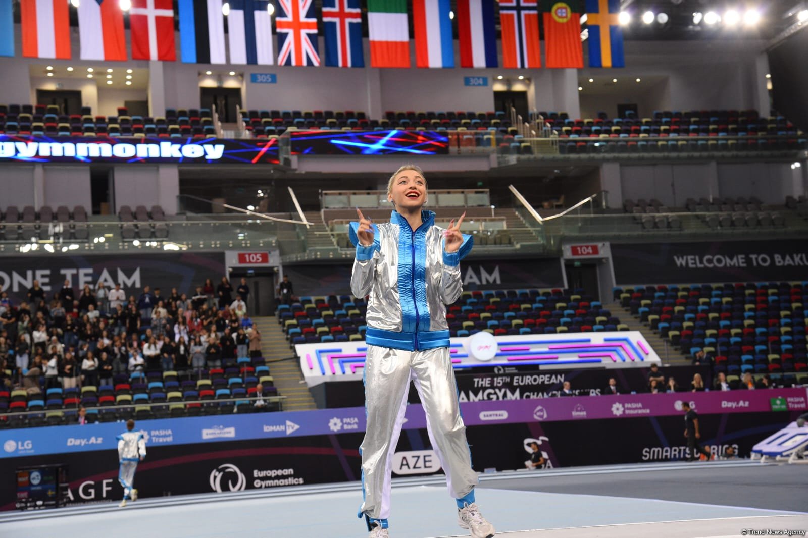 Third day of European TeamGym Championship kicks off in Azerbaijan's Baku (PHOTO)