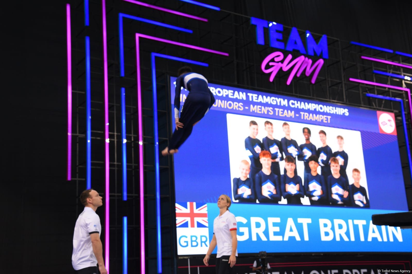 Third day of European TeamGym Championship kicks off in Azerbaijan's Baku (PHOTO)