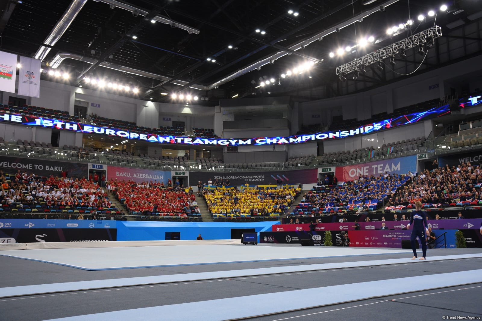 Third day of European TeamGym Championship kicks off in Azerbaijan's Baku (PHOTO)