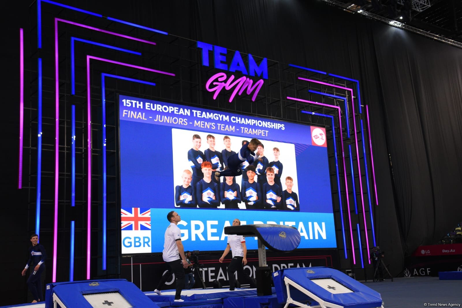 Third day of European TeamGym Championship kicks off in Azerbaijan's Baku (PHOTO)