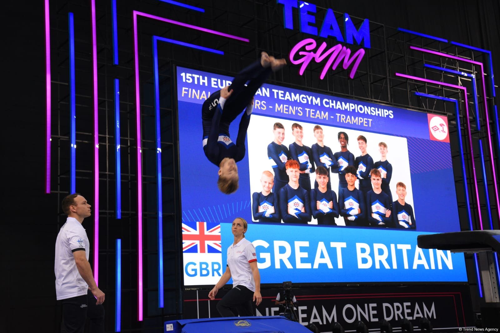 Third day of European TeamGym Championship kicks off in Azerbaijan's Baku (PHOTO)