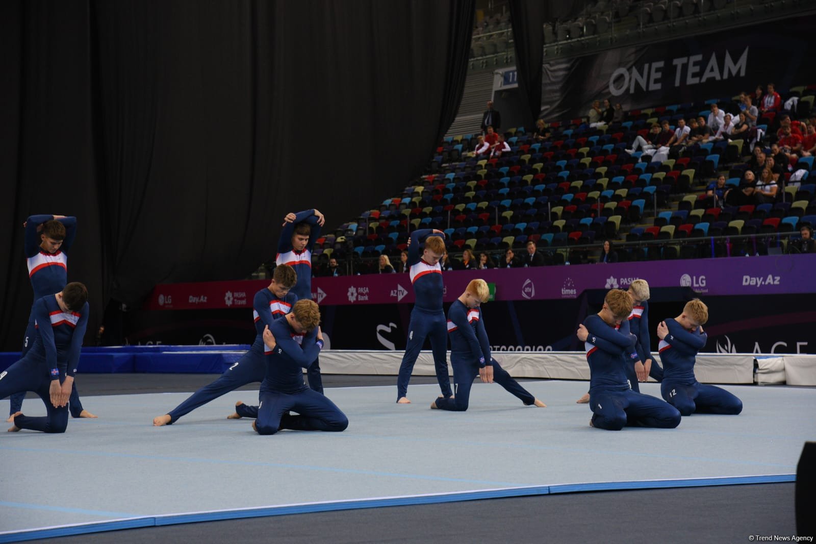Third day of European TeamGym Championship kicks off in Azerbaijan's Baku (PHOTO)