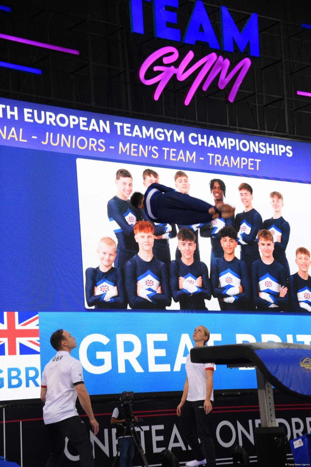 Third day of European TeamGym Championship kicks off in Azerbaijan's Baku (PHOTO)
