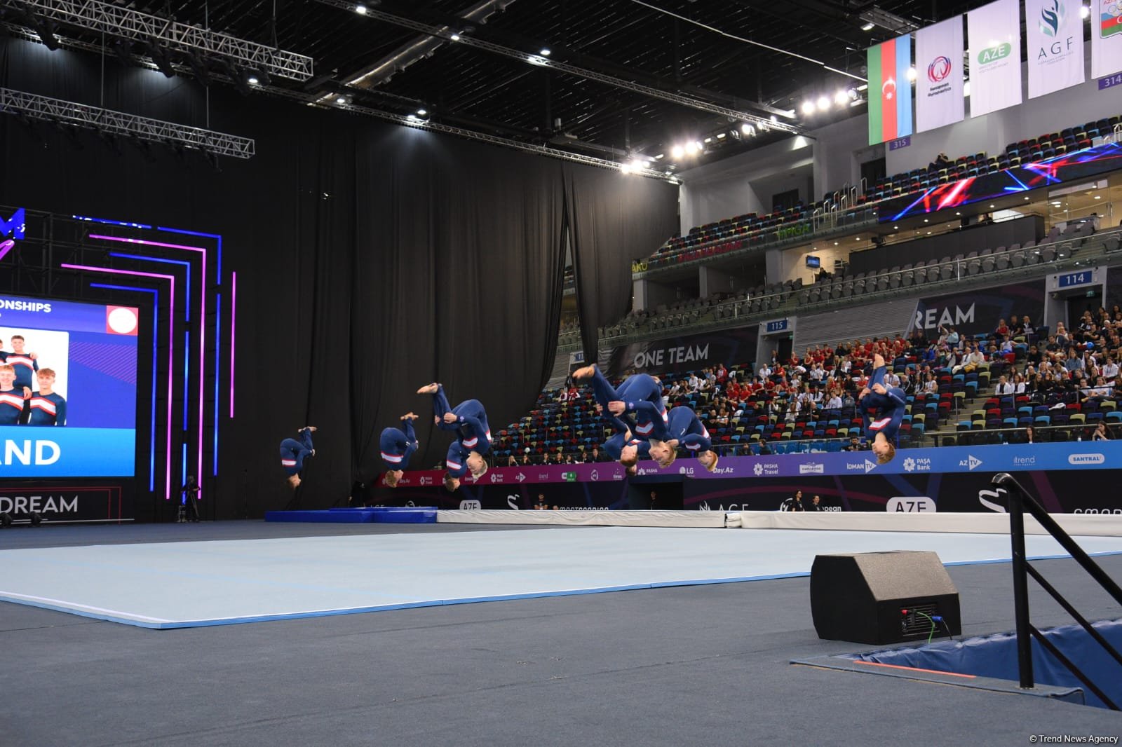 Third day of European TeamGym Championship kicks off in Azerbaijan's Baku (PHOTO)