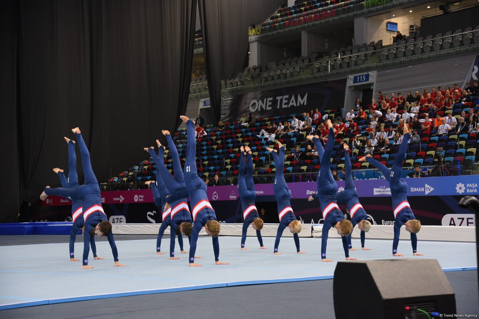 Third day of European TeamGym Championship kicks off in Azerbaijan's Baku (PHOTO)