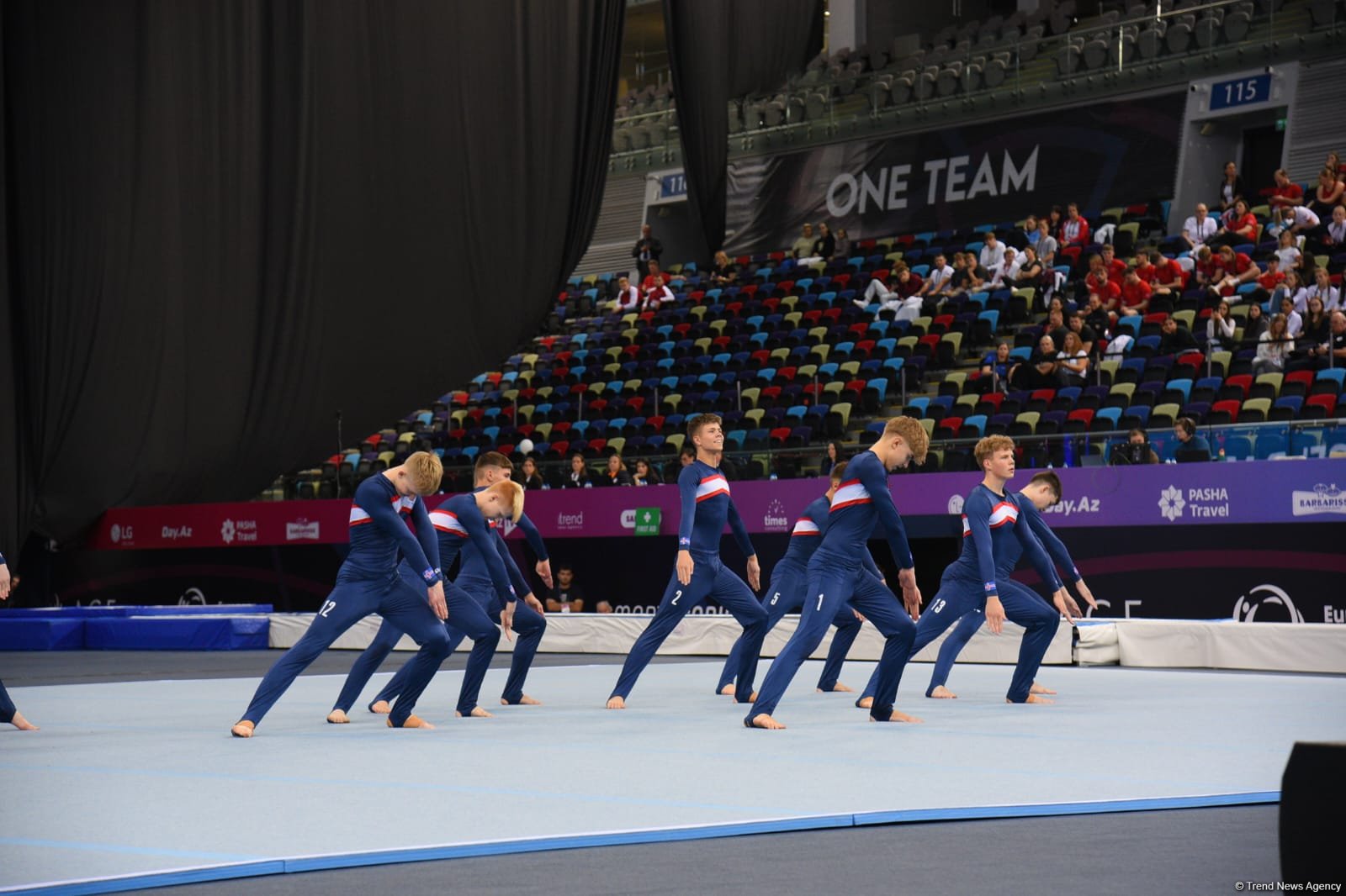 Third day of European TeamGym Championship kicks off in Azerbaijan's Baku (PHOTO)