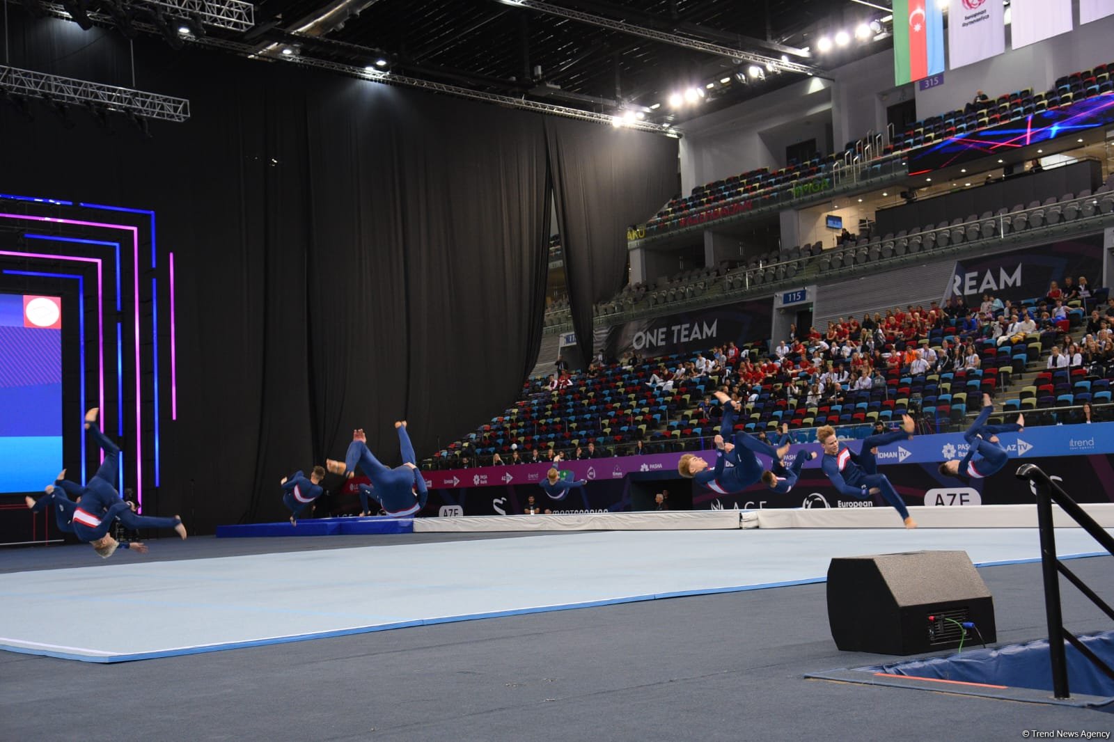 Third day of European TeamGym Championship kicks off in Azerbaijan's Baku (PHOTO)