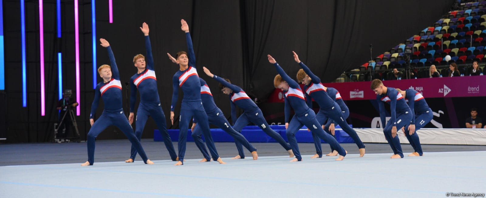 Third day of European TeamGym Championship kicks off in Azerbaijan's Baku (PHOTO)