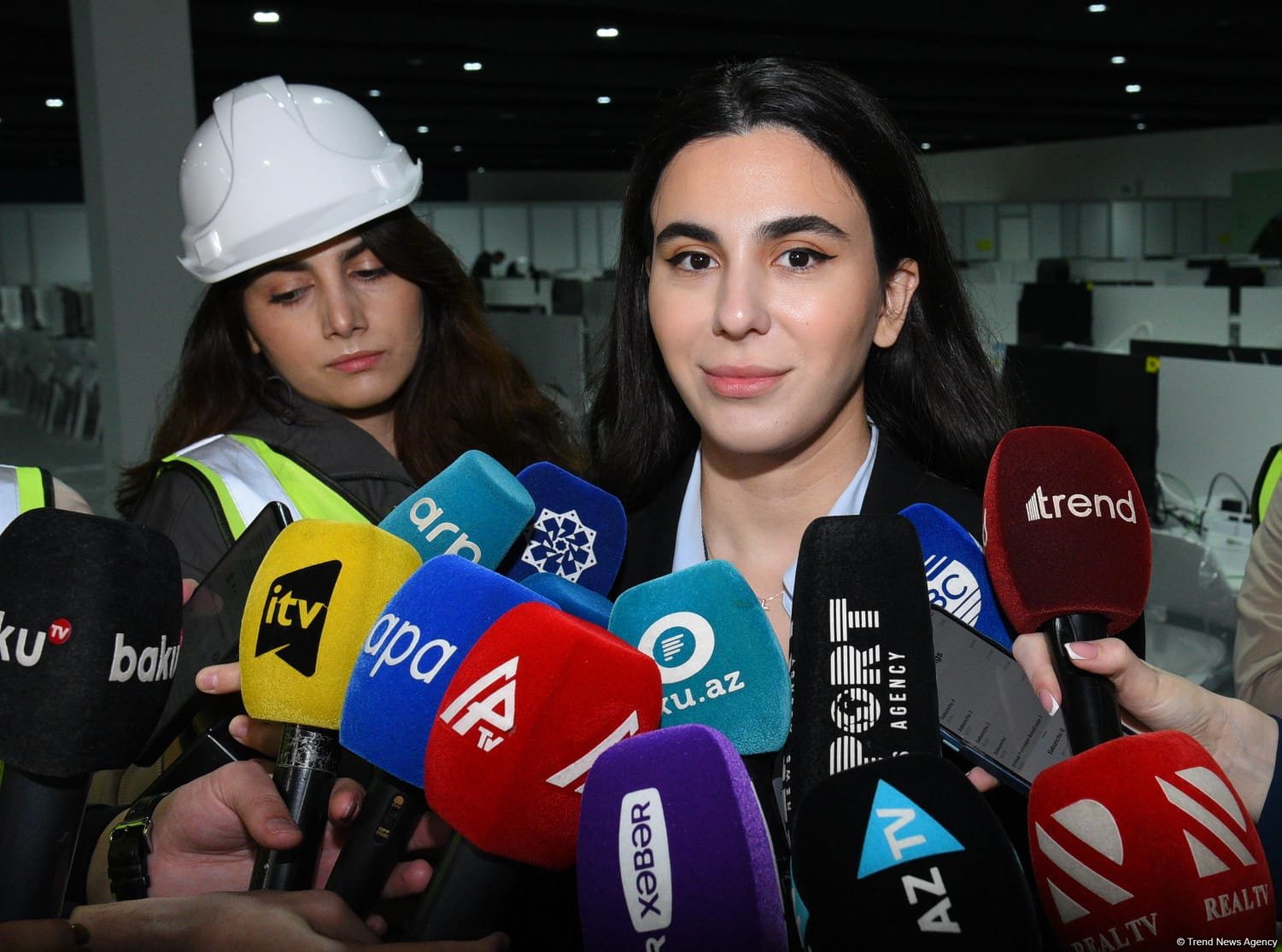 Azerbaijan's Baku Olympic Stadium hosts media tour, gearing up for COP29 (PHOTO)