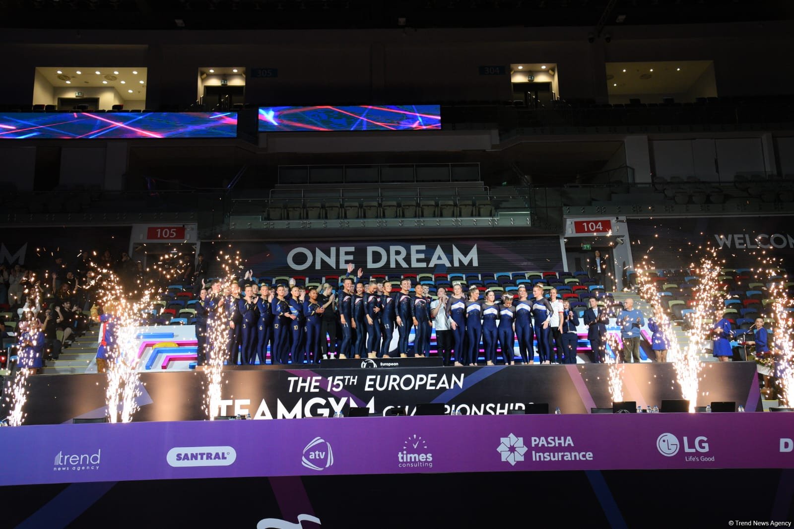 Azerbaijan-held Europe TeamGym Championship honors junior team winners (PHOTO)
