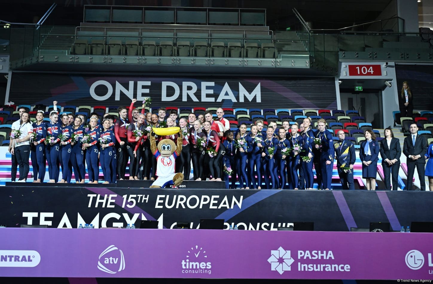 Mixed team competitions at European TeamGym Championships wrap up in Azerbaijan's Baku (PHOTO)