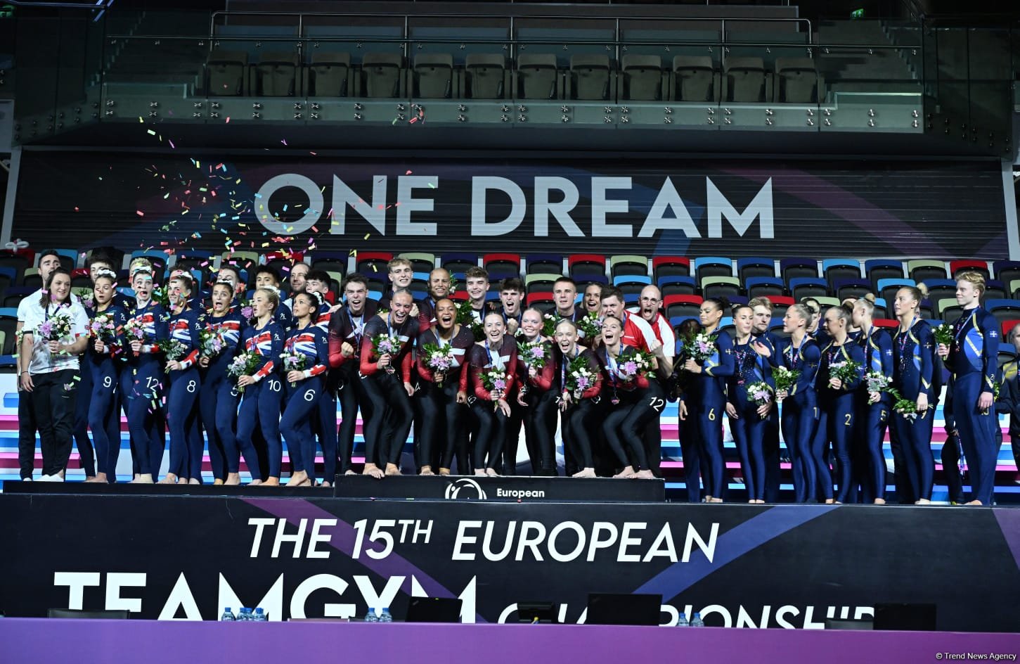 Mixed team competitions at European TeamGym Championships wrap up in Azerbaijan's Baku (PHOTO)