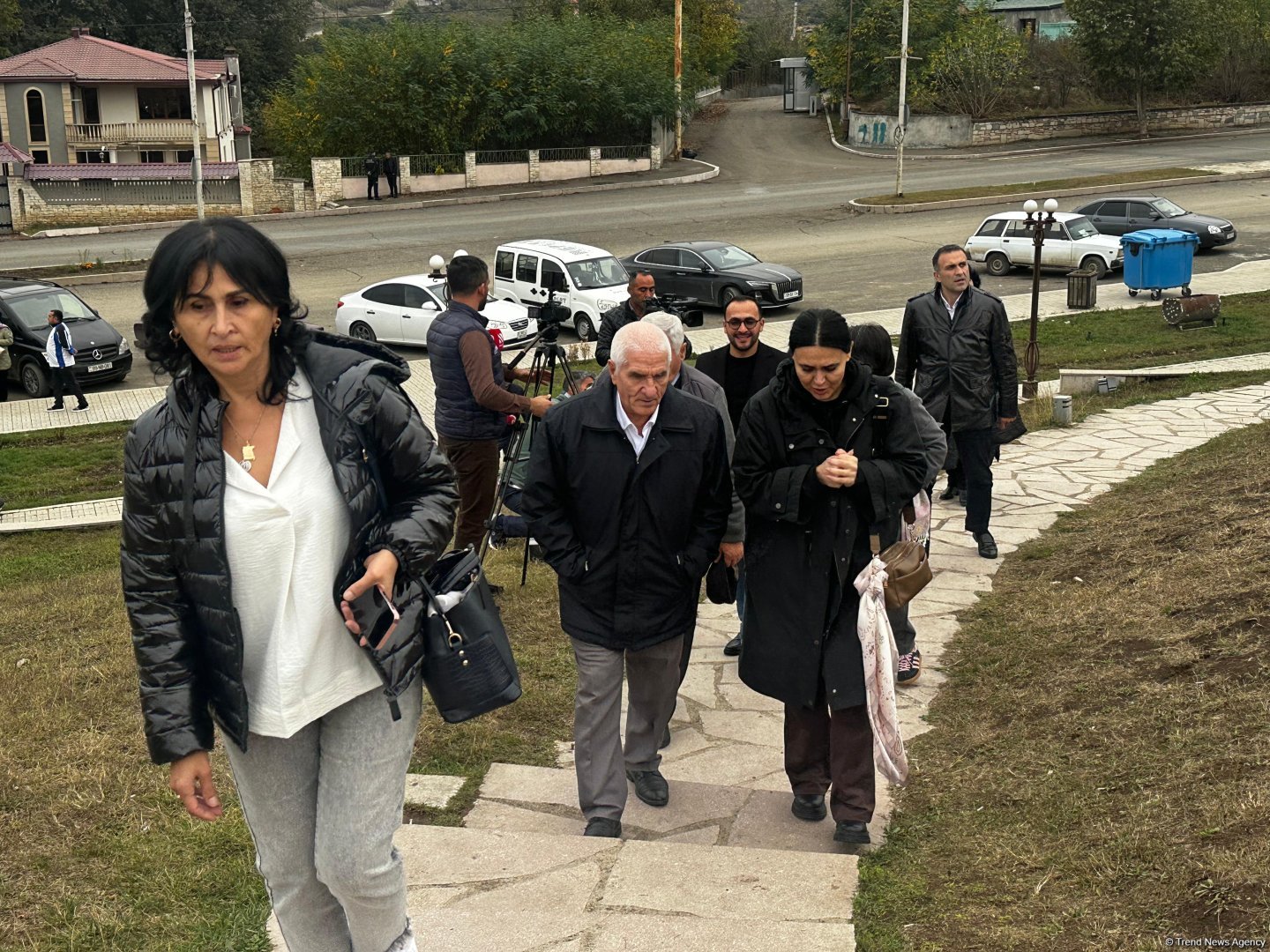 Another group of Azerbaijanis from Georgia arrives in Khankendi (PHOTO)