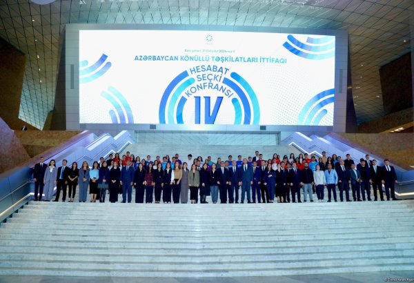 Azerbaijan's Baku stages IV reporting-election conference of Volunteer Organizations Union (PHOTO)