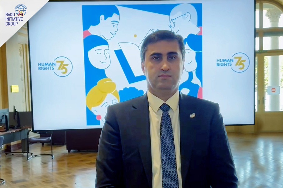 Azerbaijan condemns France's crimes at UN event (PHOTO)