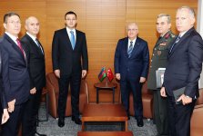 Leadership of Azerbaijan's Ministry of Defense attends opening ceremony of SAHA EXPO 2024 (PHOTO)