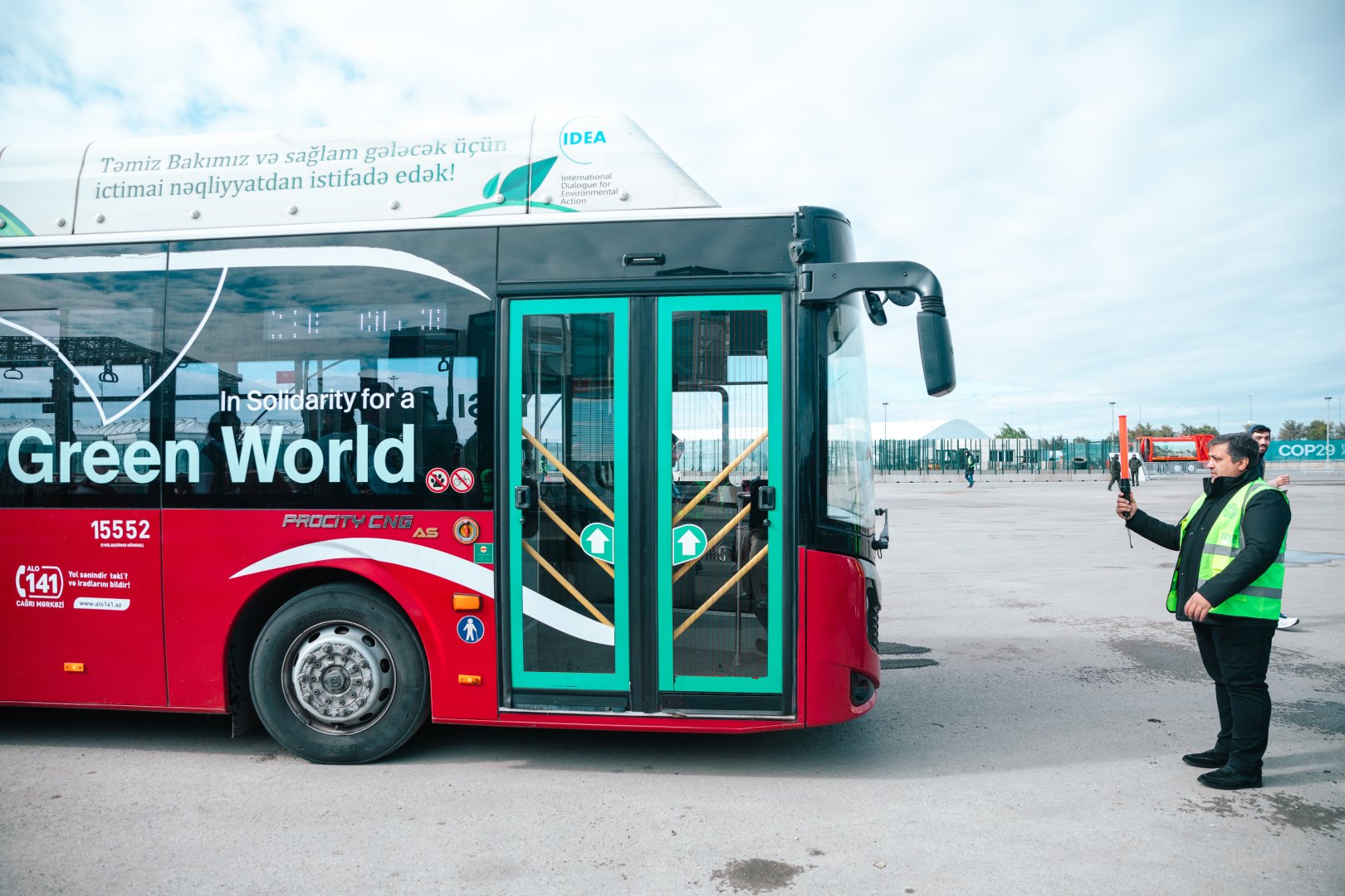 Transportation Management Monitoring at COP29 Venue (PHOTO)