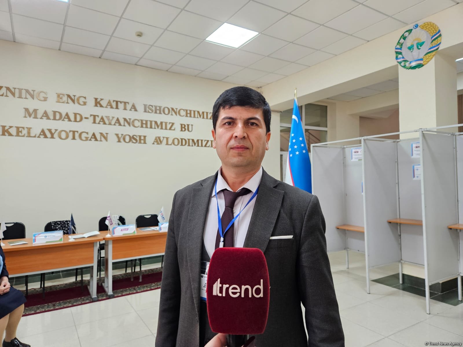 Voting in Uzbekistan’s parliamentary election proceeds calmly – polling station chair
