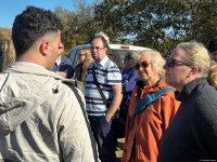 Group of foreign travelers observes mine clearance in Azerbaijan's Fuzuli (PHOTO/VIDEO)