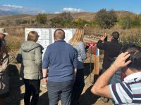 Group of foreign travelers observes mine clearance in Azerbaijan's Fuzuli (PHOTO/VIDEO)