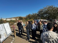 Group of foreign travelers observes mine clearance in Azerbaijan's Fuzuli (PHOTO/VIDEO)