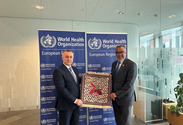 Azerbaijani health minister holds range of meetings within 74th session of WHO Regional Committee for Europe (PHOTO)