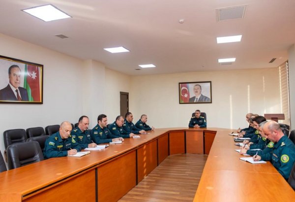 Azerbaijan's Border Service holds meeting on work progress related to COP29 (PHOTO)